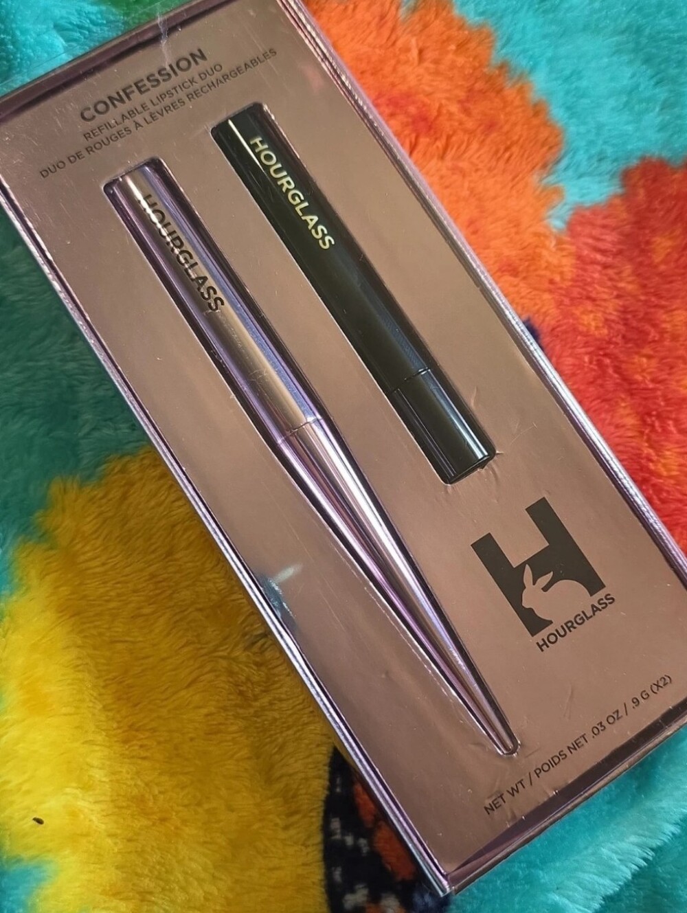 Hourglass Confession Refillable Lipstick Duo LE Set NIB At Night & My One Desire